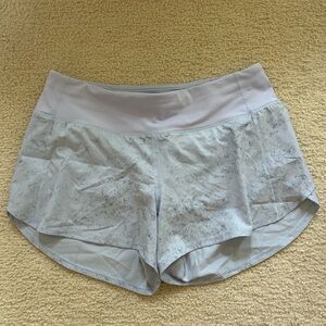 Lululemon Athletica Light Purple Athletic Shorts